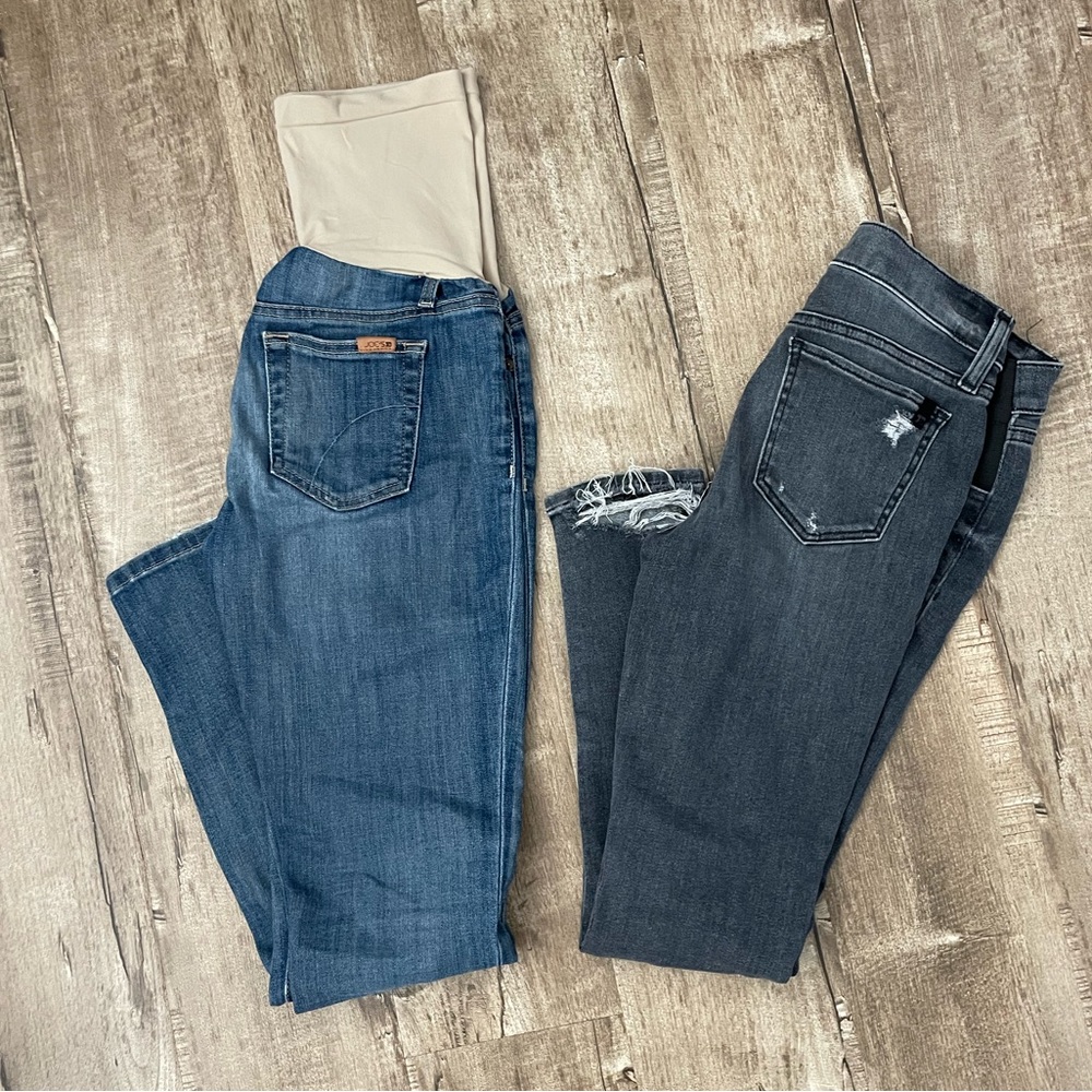 Two Joes Jeans maternity skinny fit size 26